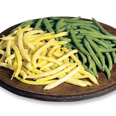Green and yellow string beans - Les Marchés Traditions