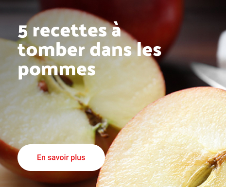 Recettes a tomber dans les pommes