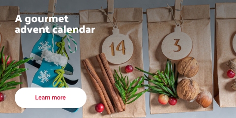 A gourmet advent calendar