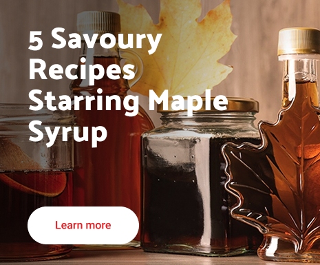 Five savoury recipes starring maple syrup